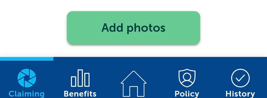 Add photos screenshot